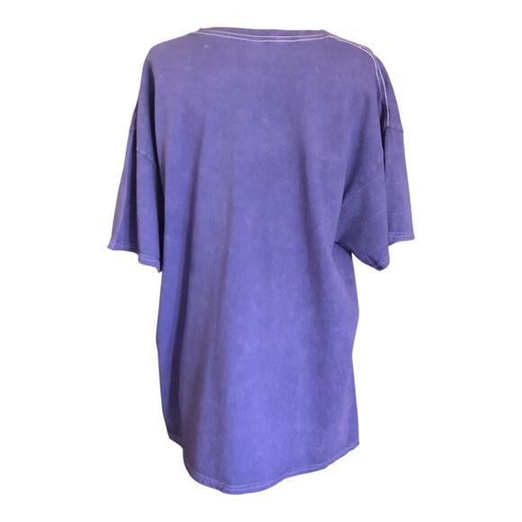 Nirvana In Utero Band Merch Shirt Purple Cotton Crew Neck Short Sleeve Size 1X - Picture 5 of 6